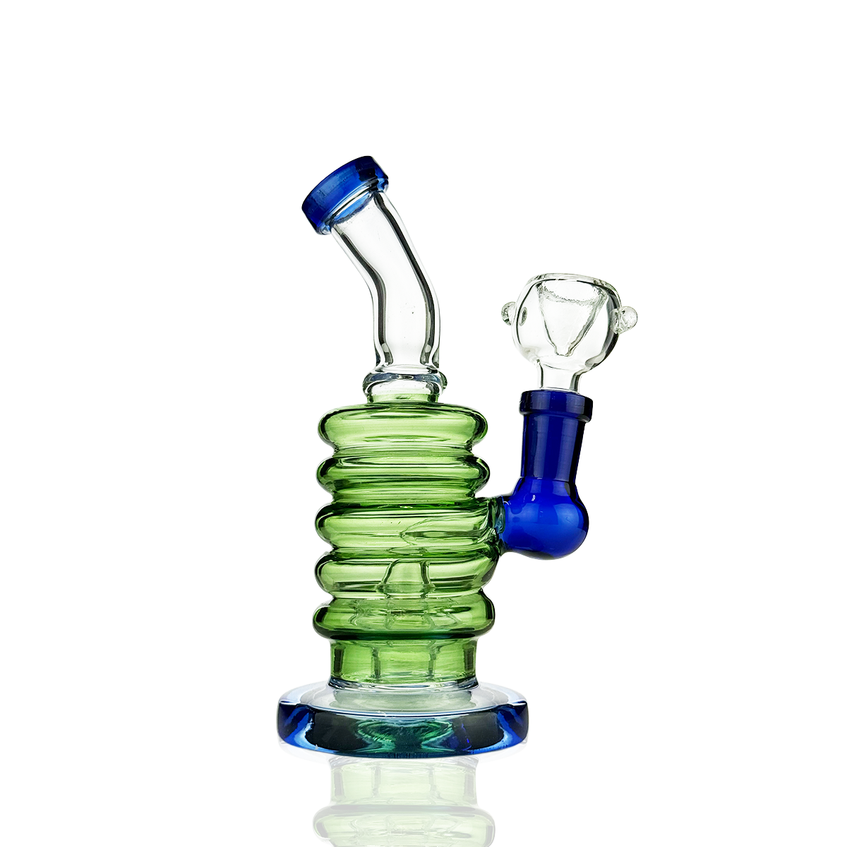 6" Color Tube Ring Body Water Pipe - Image 4