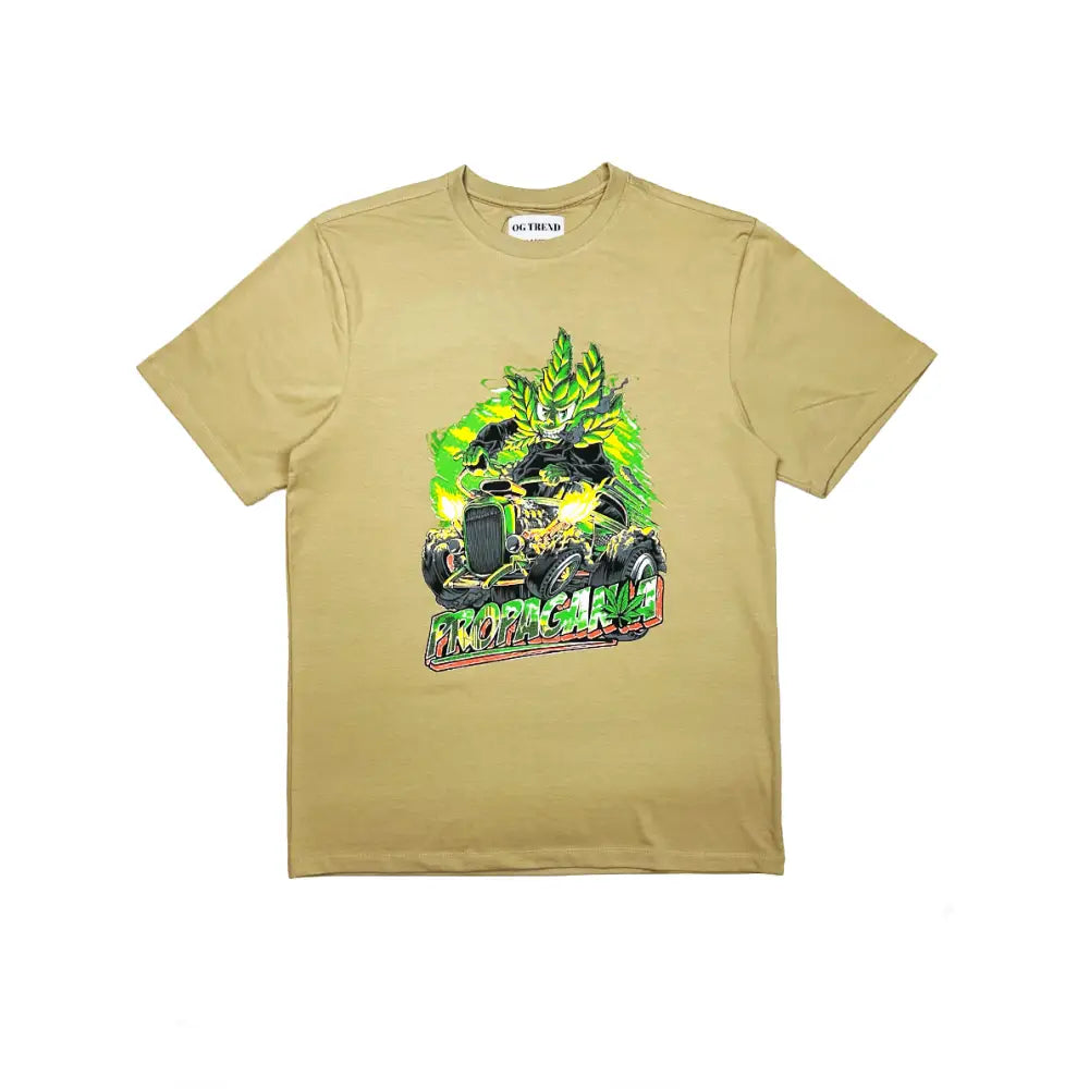 Propaganda Half Sleeve T-shirt Comfort and Style