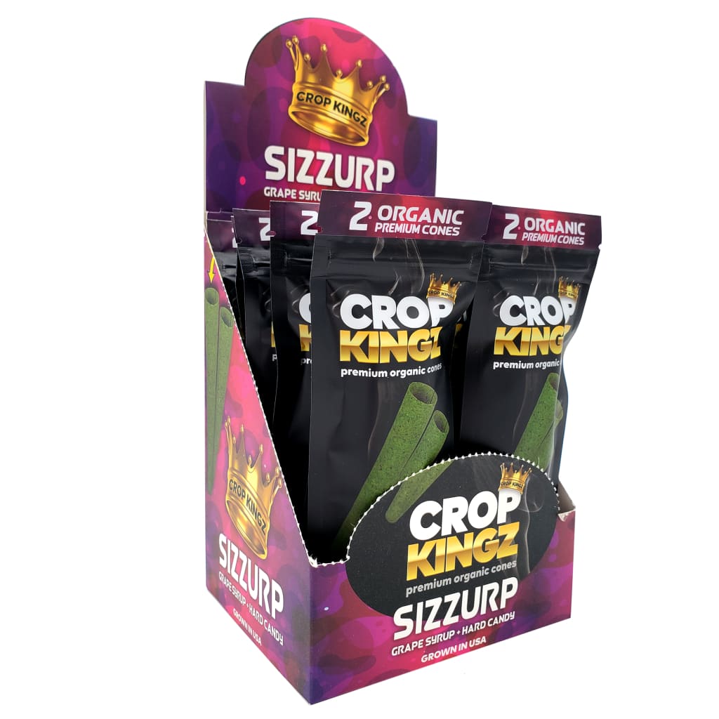 Crop Kingz Premium Hemp King Size Cones – Sizzurp