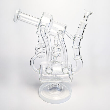 INLINE BARREL GANGSTER RECYCLER BONG