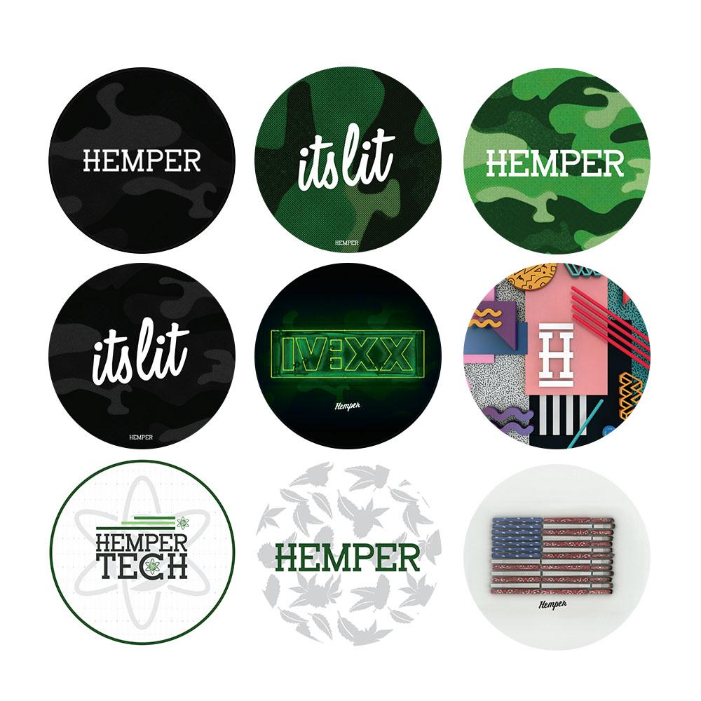 HEMPER 8″ Shock Absorbent Glass Pad