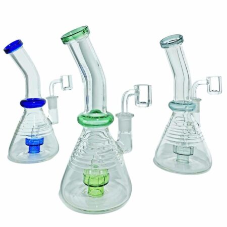 Recycler Dab Rig with Multiple Chambers and Cutting-edge Precision