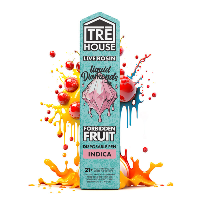 Pen – Forbidden Fruit – Indica – Live Rosin – Liquid Diamonds