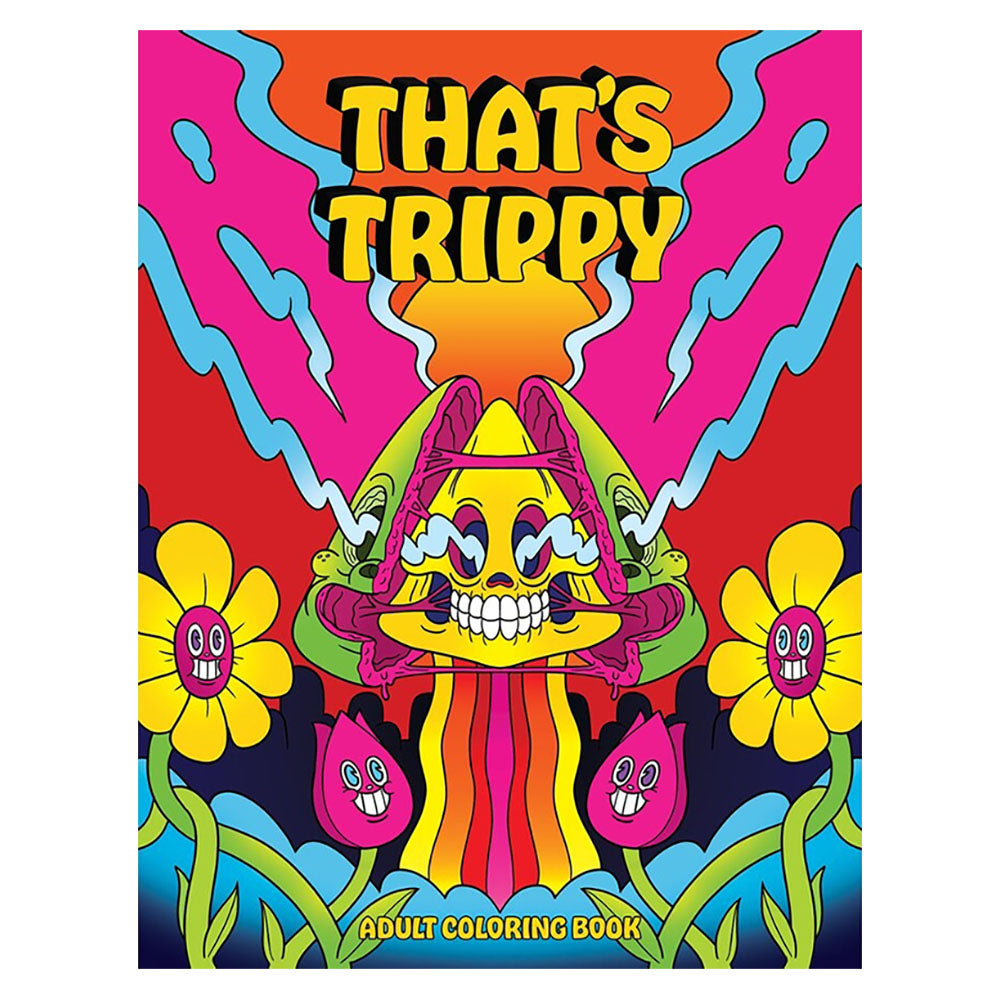 Wood Rocket That’s Trippy Adult Coloring Book – 8.5″x11″