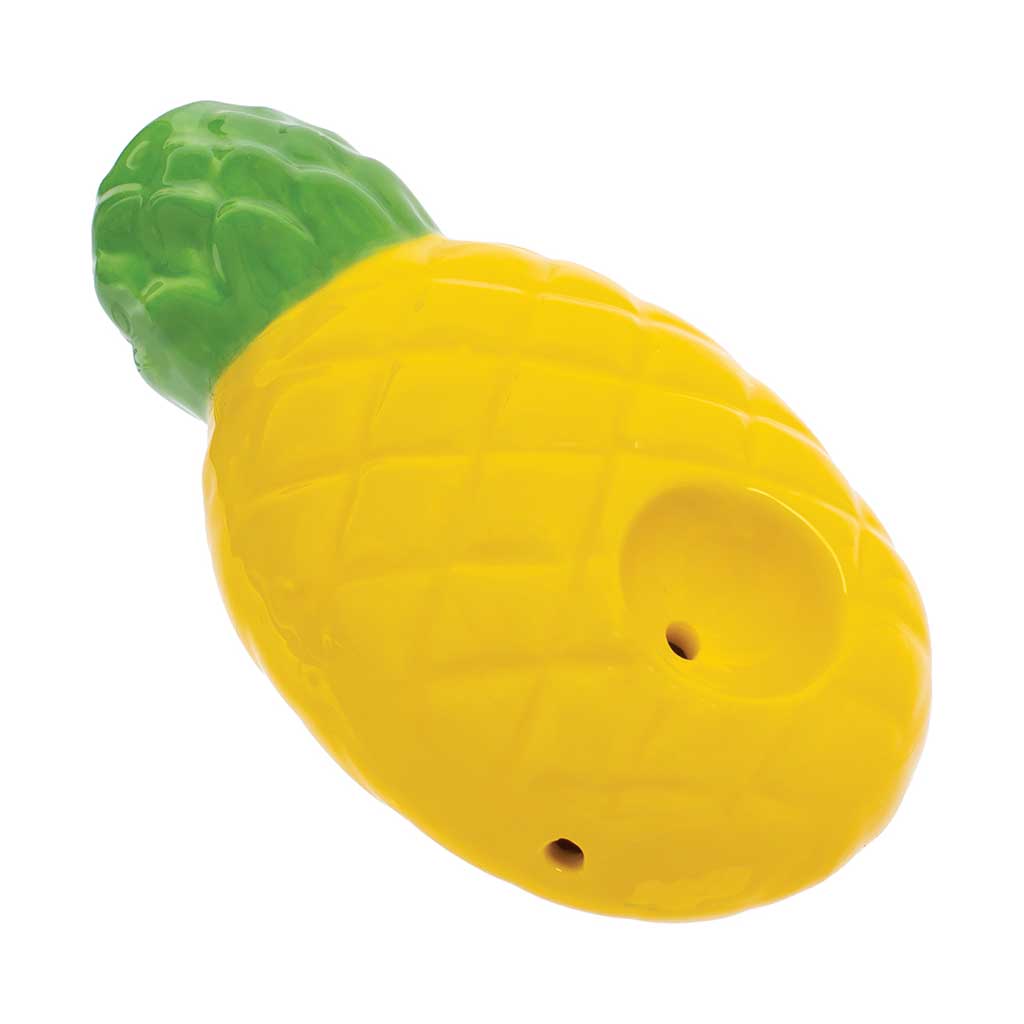 PINEAPPLE CERAMIC PIPE – WACKY BOWLZ