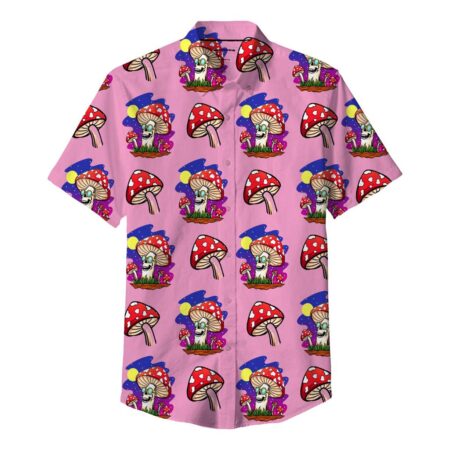 Vibrant Mushroom Pink Shirt Collection - 5 Sizes
