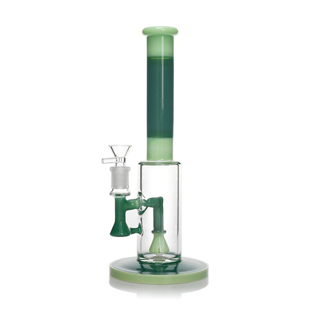 FIXED CONE PERC WITH SHOWERHEAD SLITS TUBE BONG