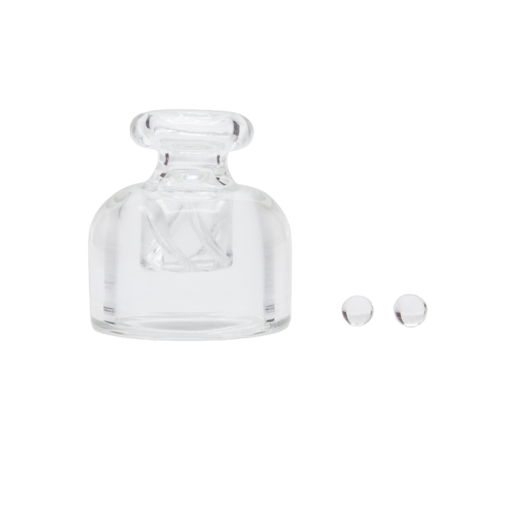 Stündenglass Modül Glass Carb Cap & Terp Pearls | Scientific Quartz