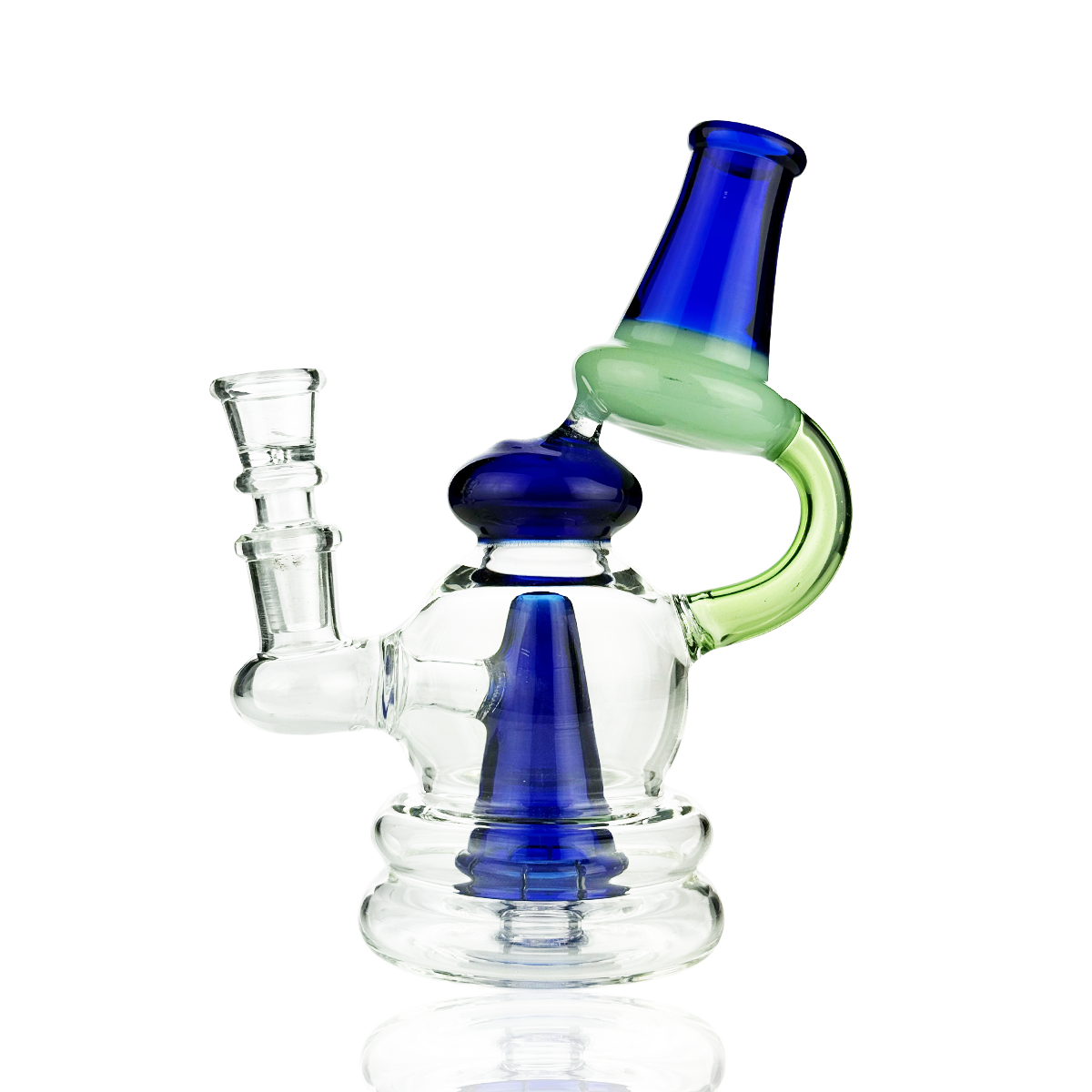 7-Inch Recycler Water Pipe with 14mm Bowl - Image 6