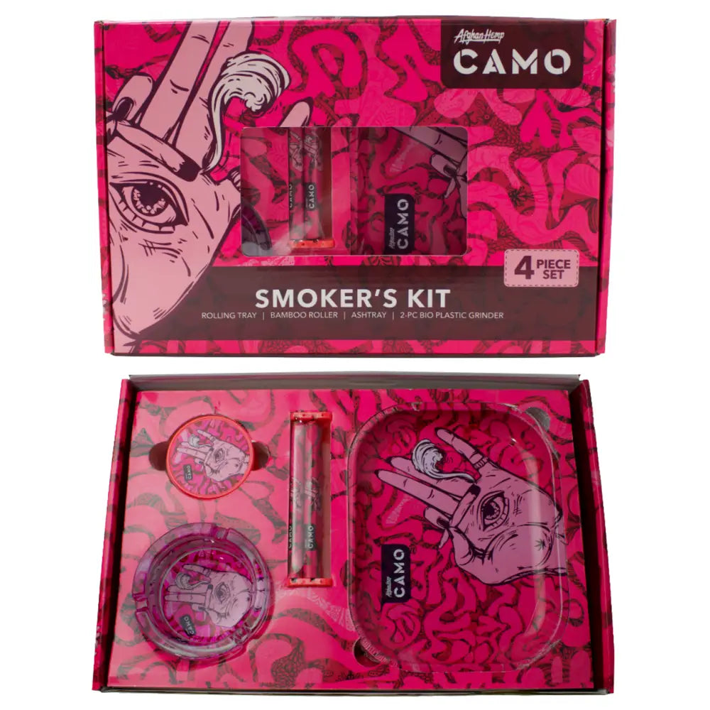 Afghan Hemp Camo Smokers Kit for Premium Hemp Products - Image 4