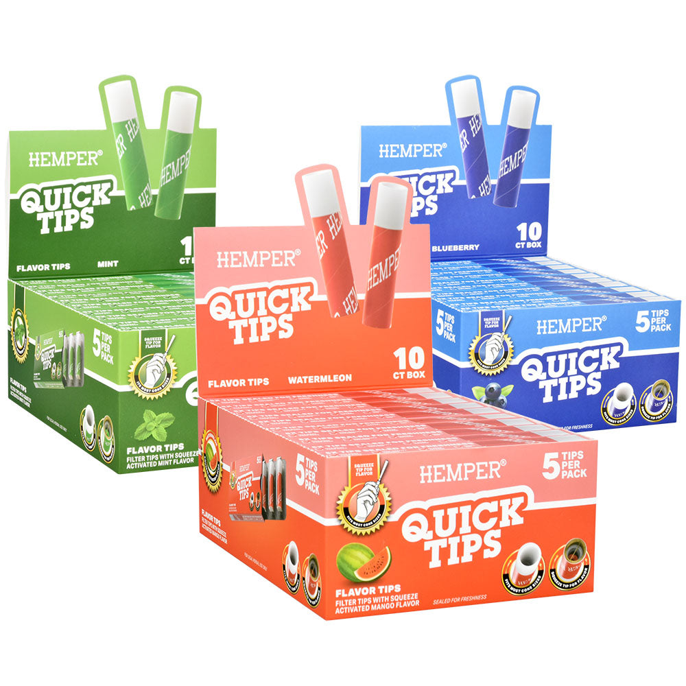 Hemper Quick Tips – 5pk – 10PC DISPLAY