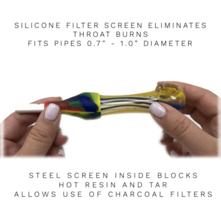 Weedgets Filter Adapter Large for 0.7"-1.0" Glass Pipes