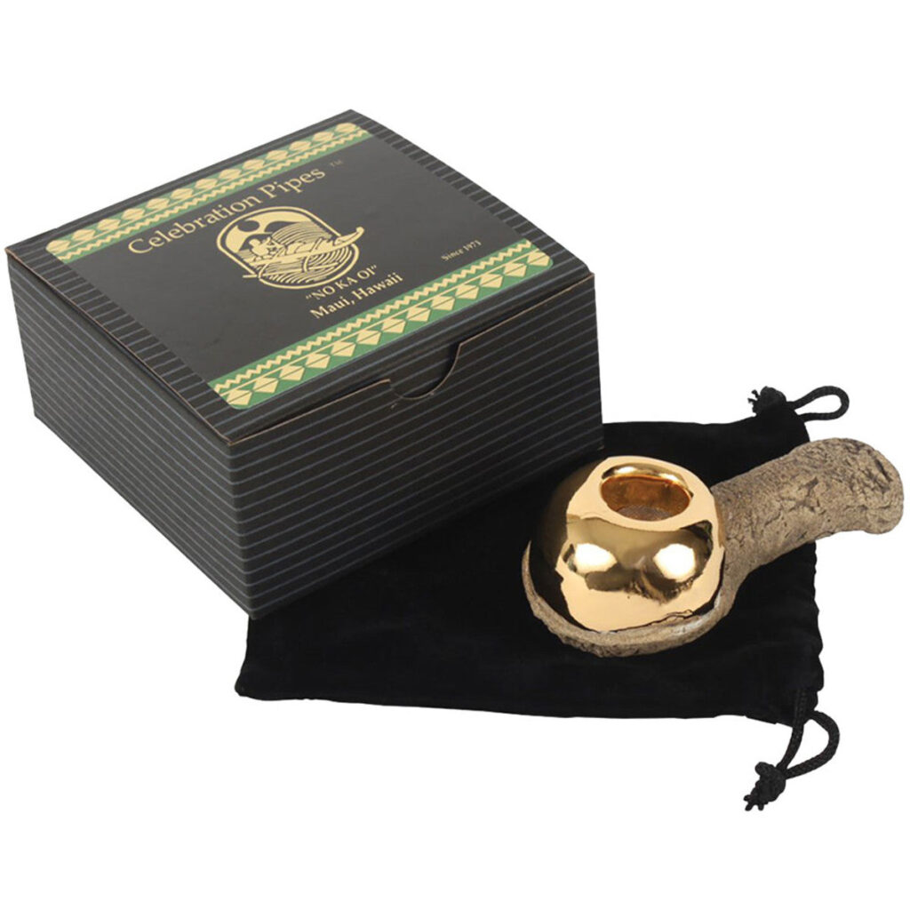 Celebration Pipes | 22K Gold Finish