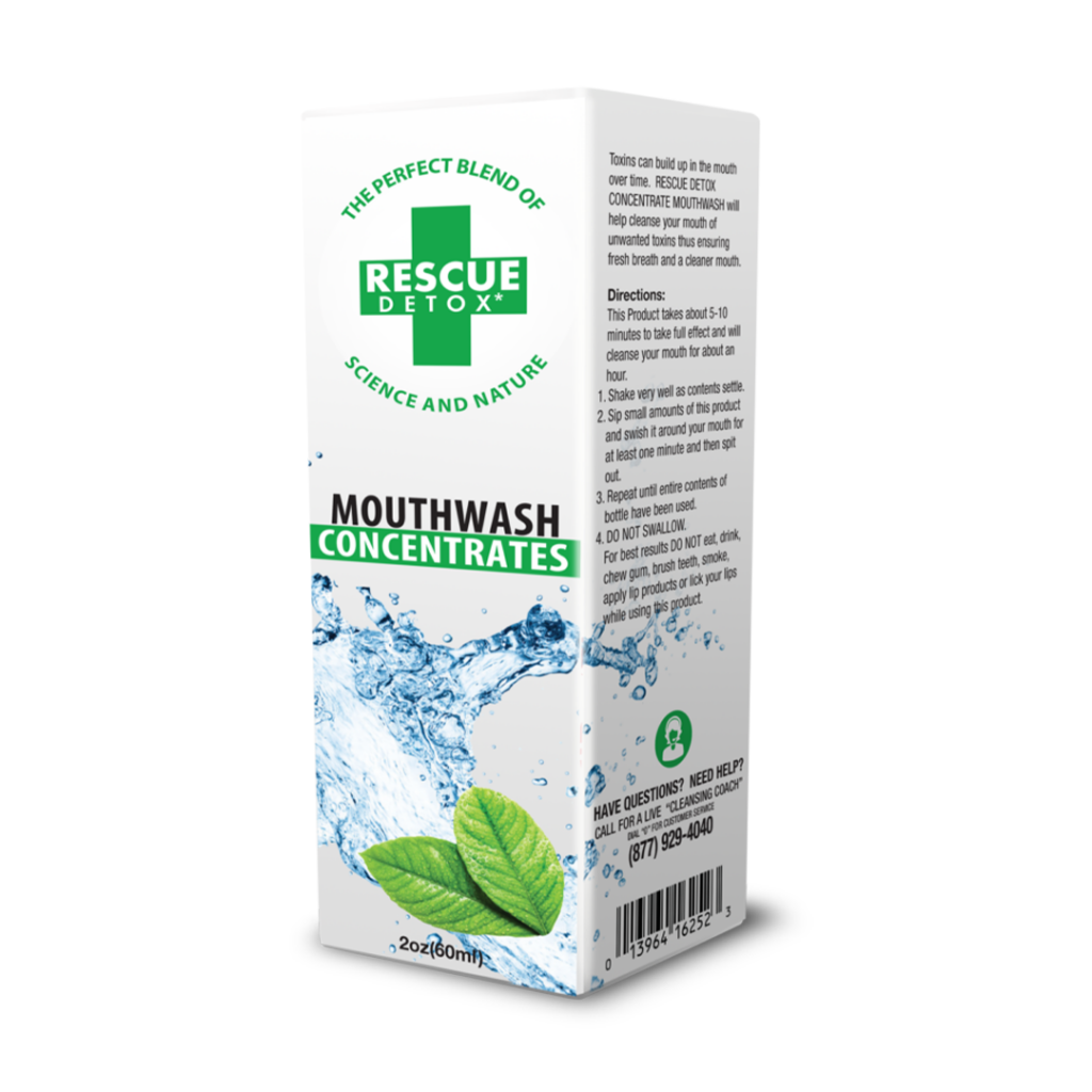 Rescue Detox Mouthwash Concentrates
