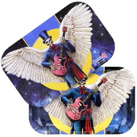 Grateful Dead x Pulsar Rolling Tray & Lid Kit – Angel of Music / 11″ x 7″
