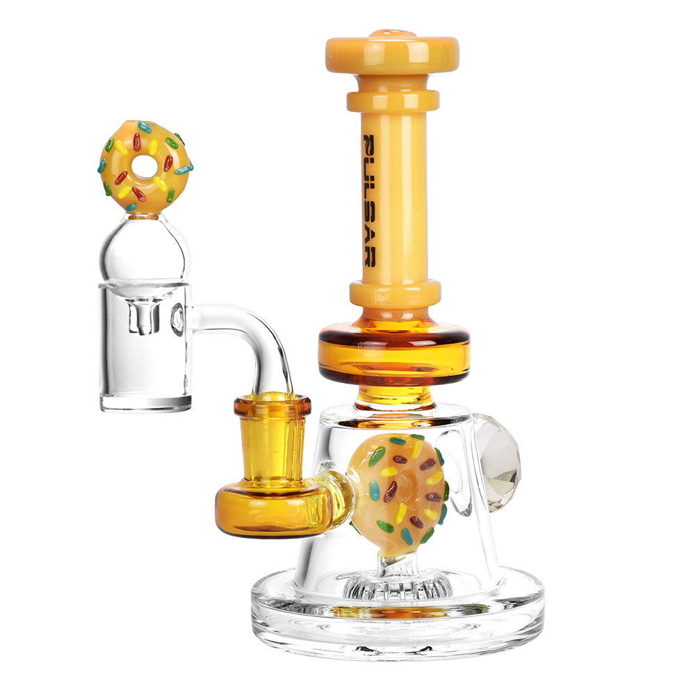 Pulsar Donut Diamond Dab Rig Set – 6.5″/14mm F/Colors Vary