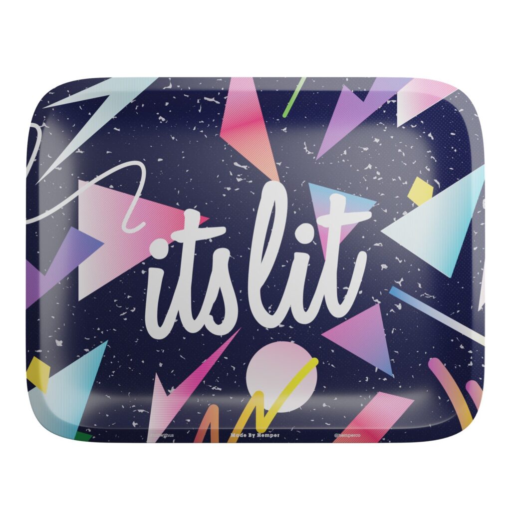HEMPER  – It’s Lit Party Rolling Tray