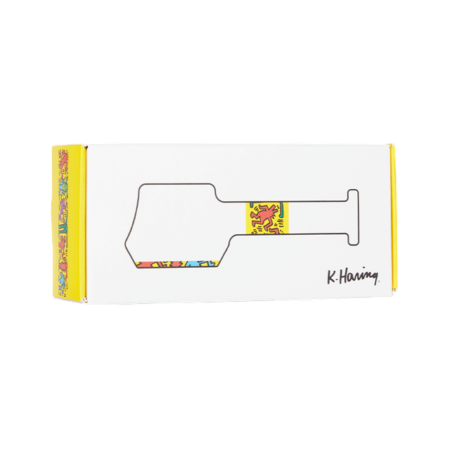 K. Haring Glass Spoon Pipe