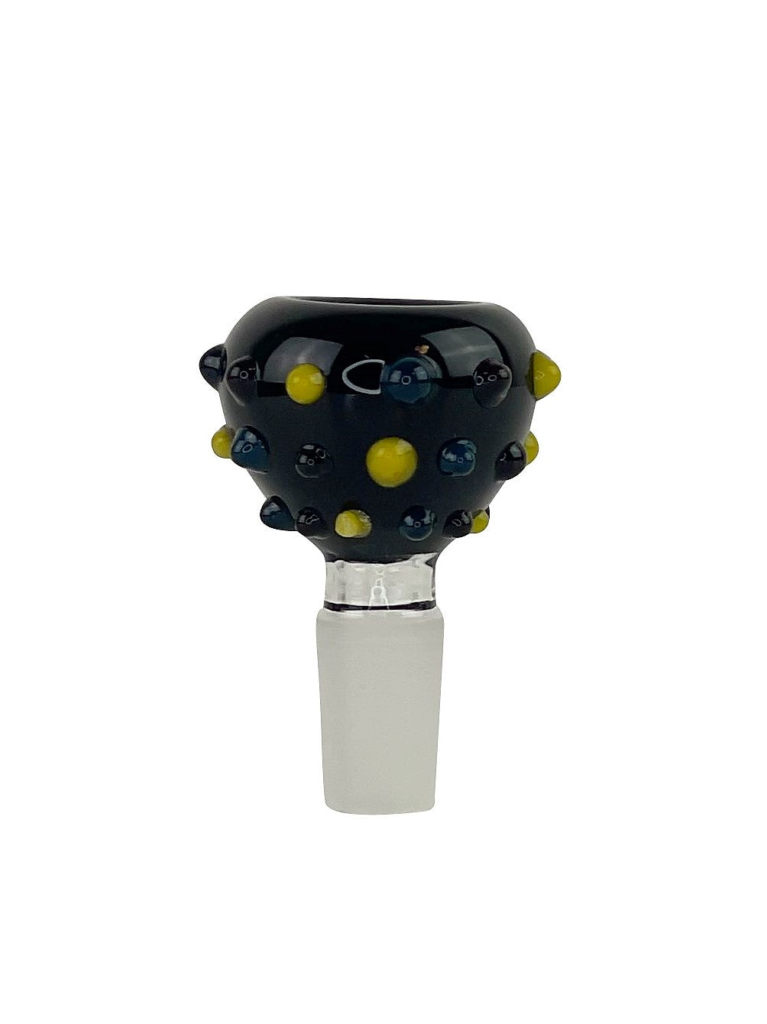Black Balls Glass Bong Bowl – 14mm