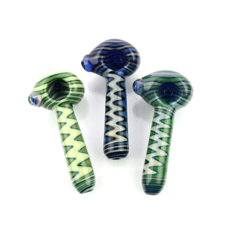 Vibrant American Color Glass Spoon Pipe