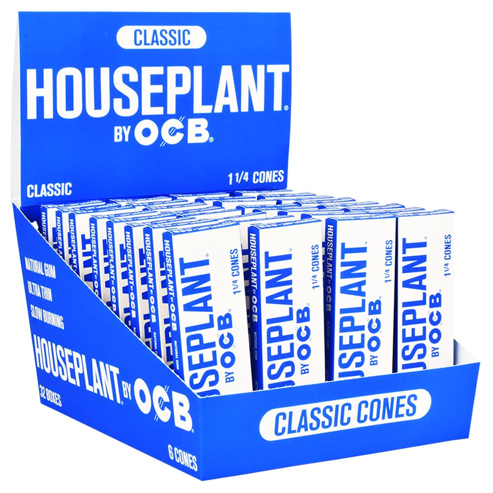 Houseplant by OCB Cones – Classic / 6pc / 1 1/4″ 32ct