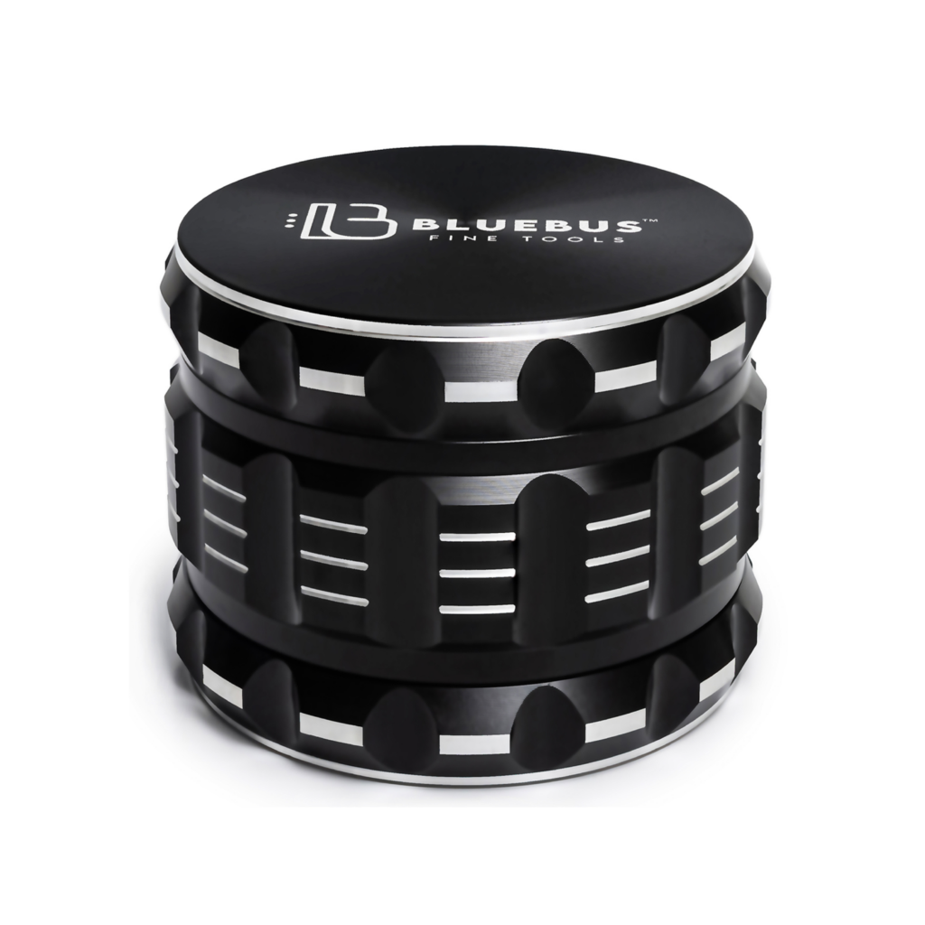 GA 4-Piece Aluminum Herb Grinder – 2-Inch Compact | BlueBus Fine Tools