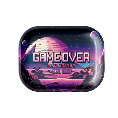 Game Over Metal Rollin' Tray