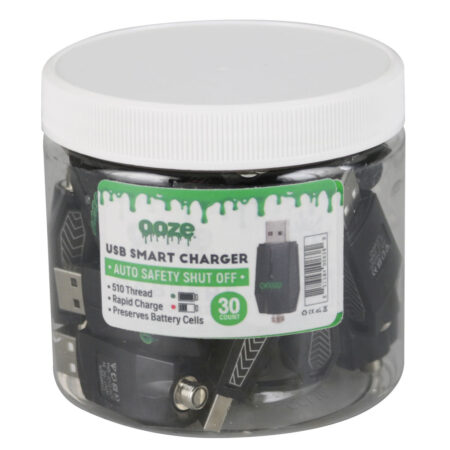 Ooze USB Chargers - 510 Threading - 30PC DISPLAY
