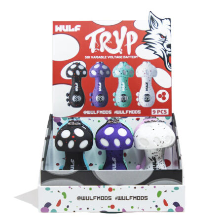 Wulf TRYP Mushroom 510 Battery Pack (9-Count)