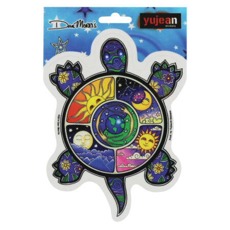 Dan Morris Night Day Turtle Sticker