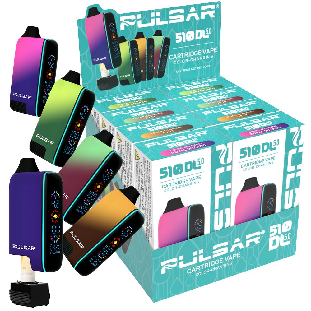 Pulsar 510 DL 5.0 Digital Screen Battery Thermo Series – 1000mAh / 8ct