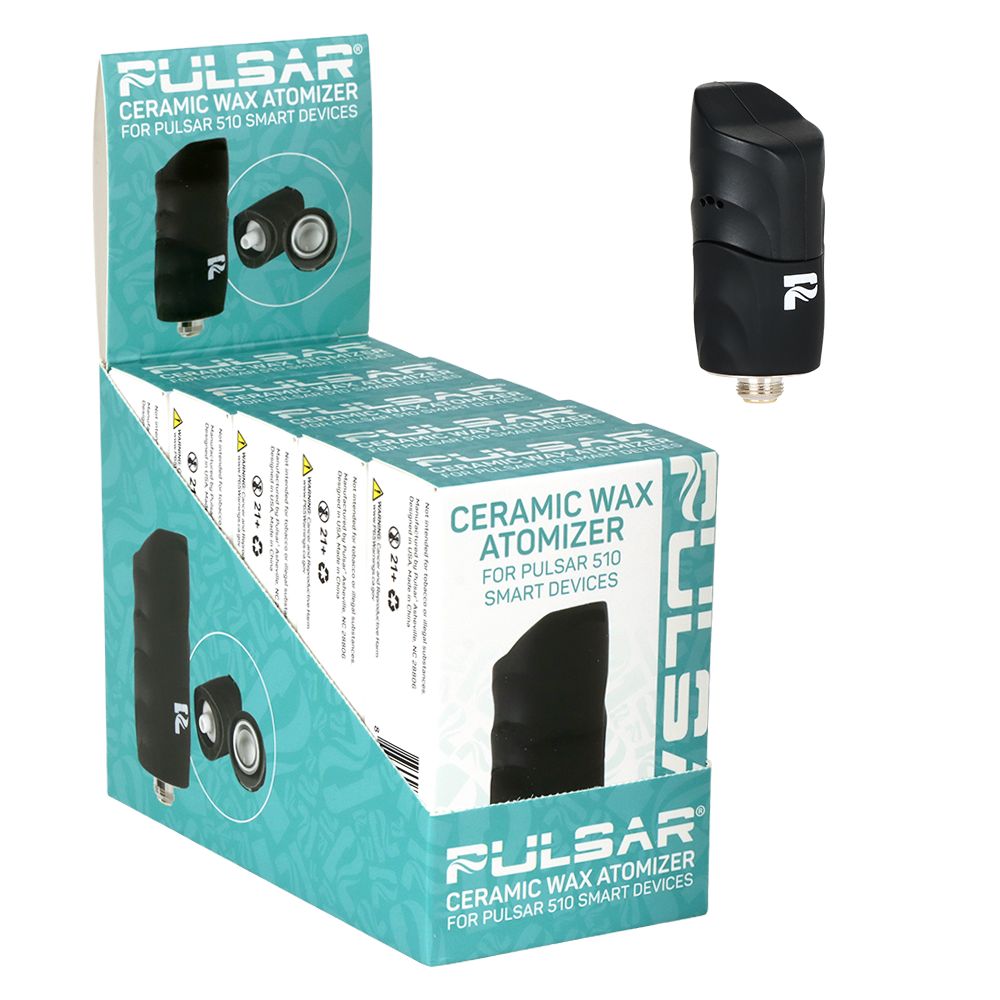 5CT DISPLAY – Pulsar 510 Universal Full Ceramic Wax Atomizer – 1pc