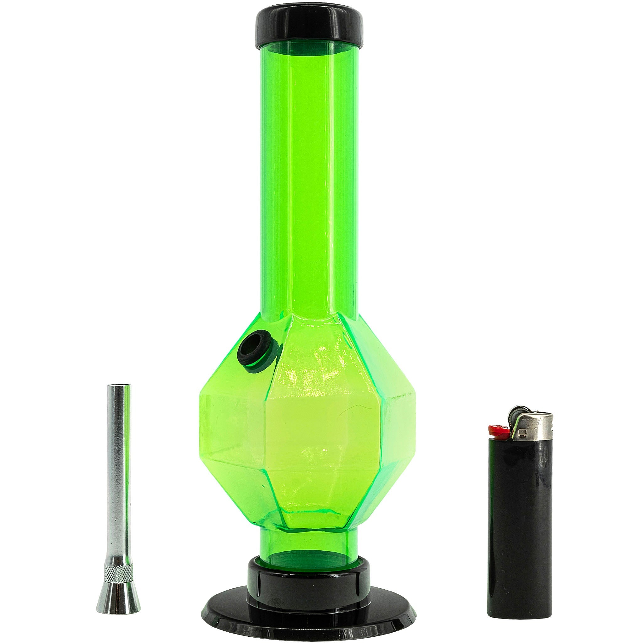Acrylic Diamond Bong 9-12" - Multiple Colors - Image 4