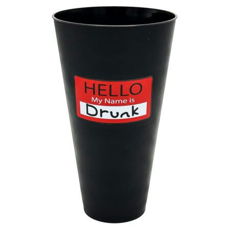 Hello My Name Is Drunk Jumbo Cup – 42oz