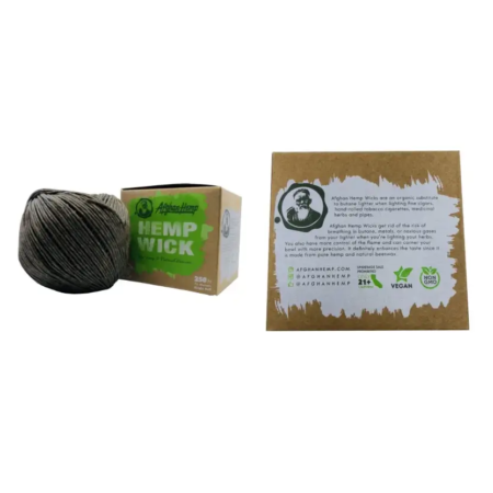 Afghan Hemp Wick Premium Smoking Accessory