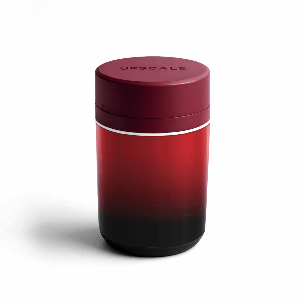 Ombre (Red Black) Upscale