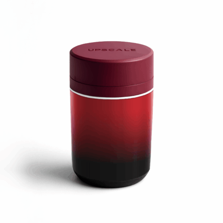 Ombre (Red Black) Upscale