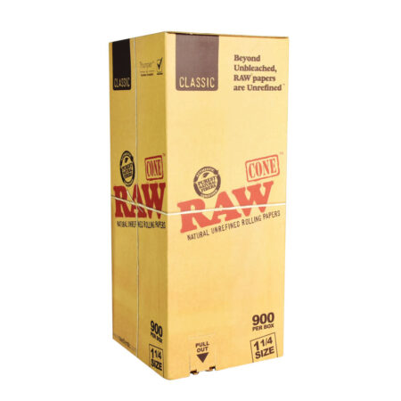 RAW Classic Cones Bulk Box | 1 1/4 Inch