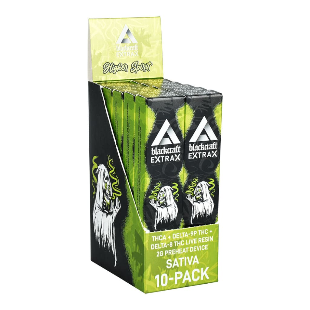 Blackcraft Extrax Thca And Delta-8 Thc Vape Cartridges – Higher Spirit – Sativa