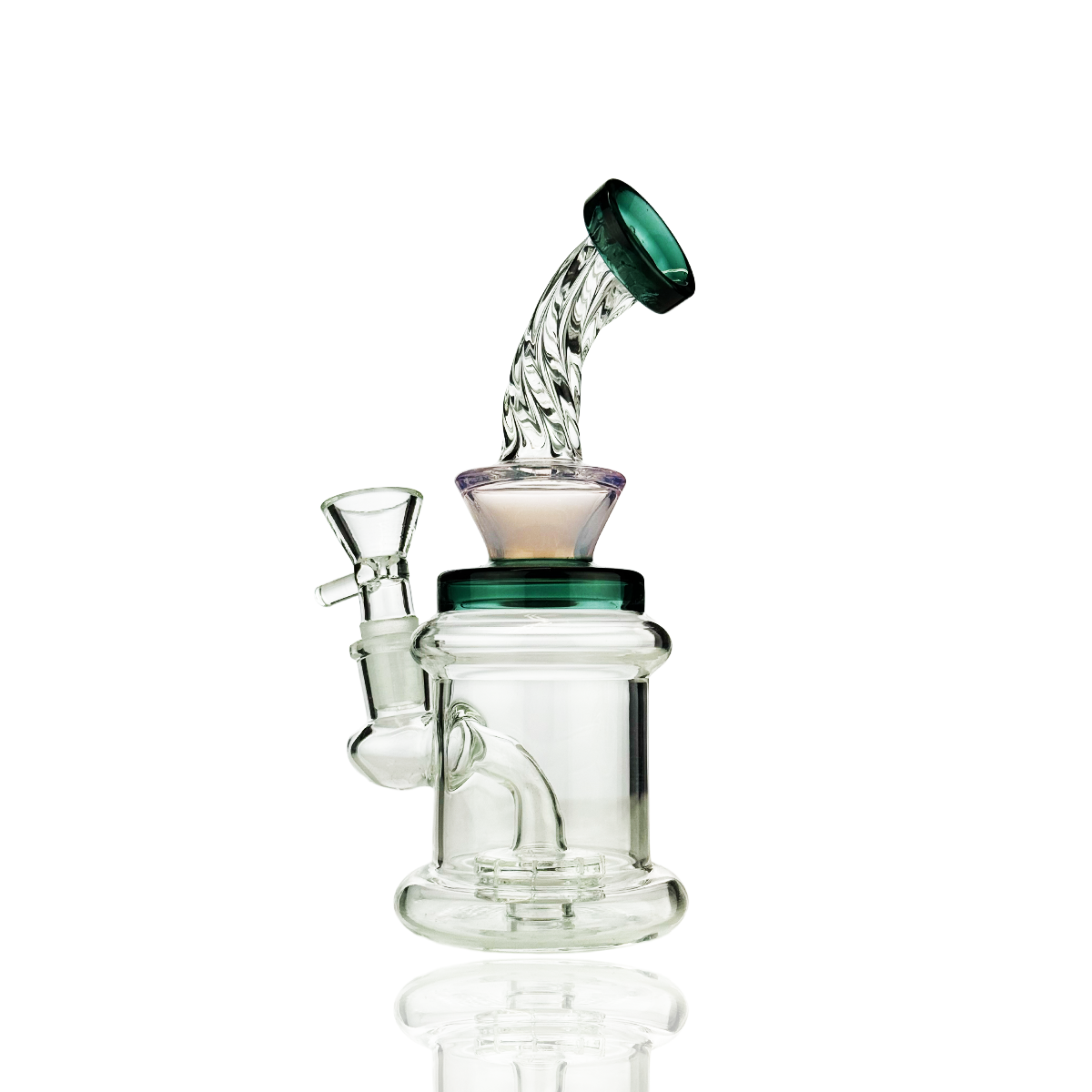 7-Inch Compact Twist Neck Water Pipe - Image 5
