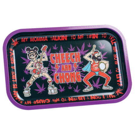 Cheech & Chong Metal Rolling Tray | Ear Ache