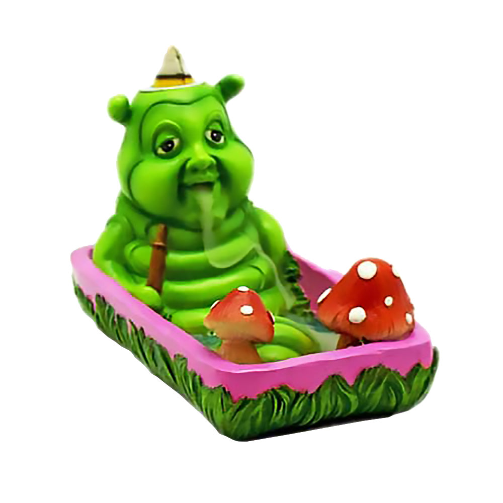 Smoking Caterpillar Backflow Incense Burner – 5.7″