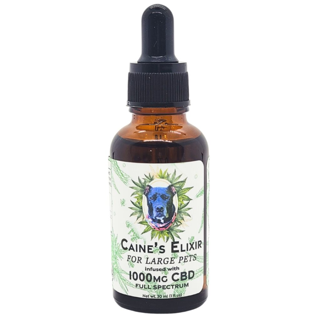 Caine’s Elixir 1000mg Pet CBD Oil | Carolina Cannabis Creations