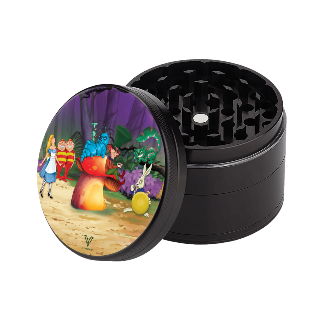 Alice Mushroom 4-Piece SharpShred Grinder