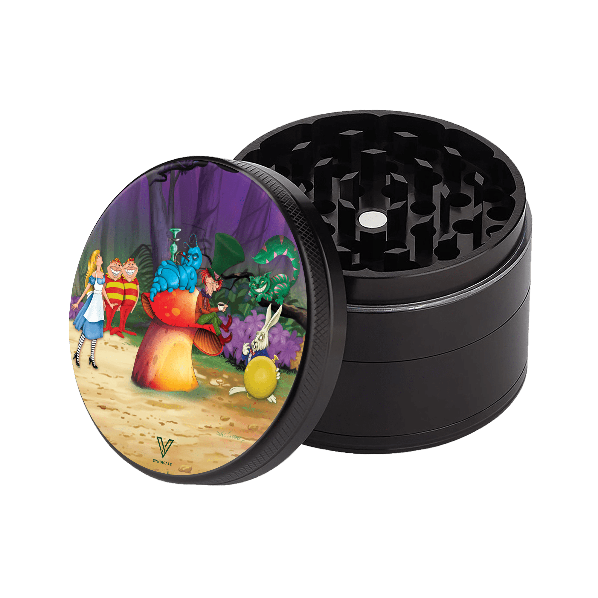 Alice Mushroom 4-Piece SharpShred Grinder