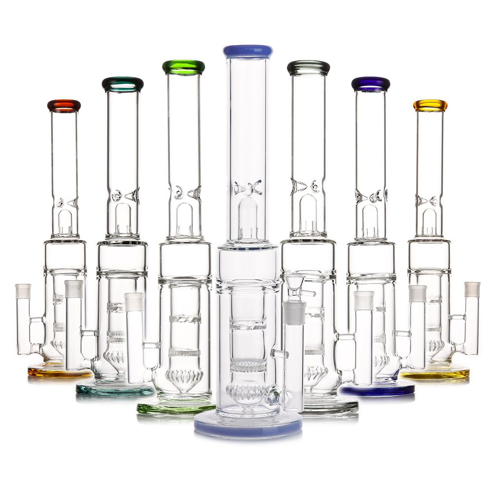 18-inch Tornado Shower Perc Water Pipe - Image 2