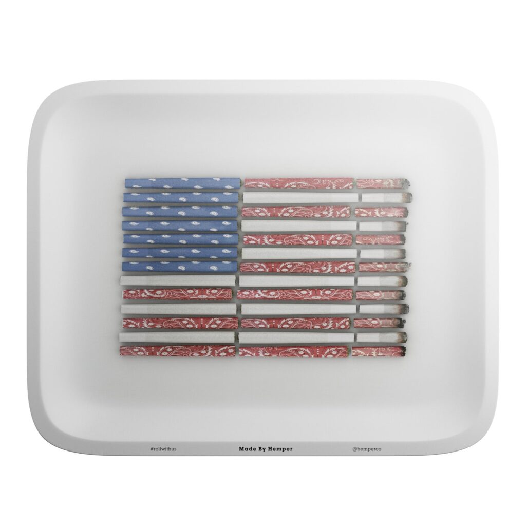 HEMPER  – Make America Lit Again Rolling Tray