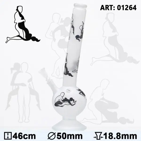 Kamasutra | 18″ Bouncer Hangover Glass Water Pipe