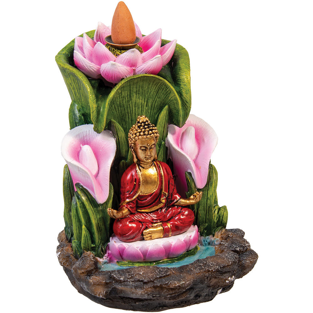Buddha Lotus Backflow Incense Burner