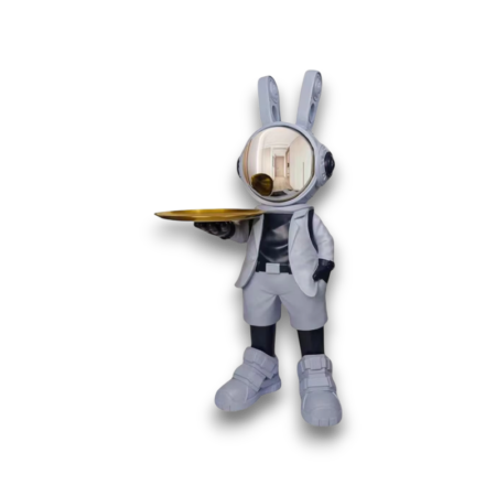 Whimsical Astronaut Bunny Hookah